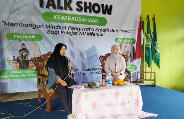 TalkShow Kewirausahaan PAC IPNU IPPNU Taman (Foto:NU'S)